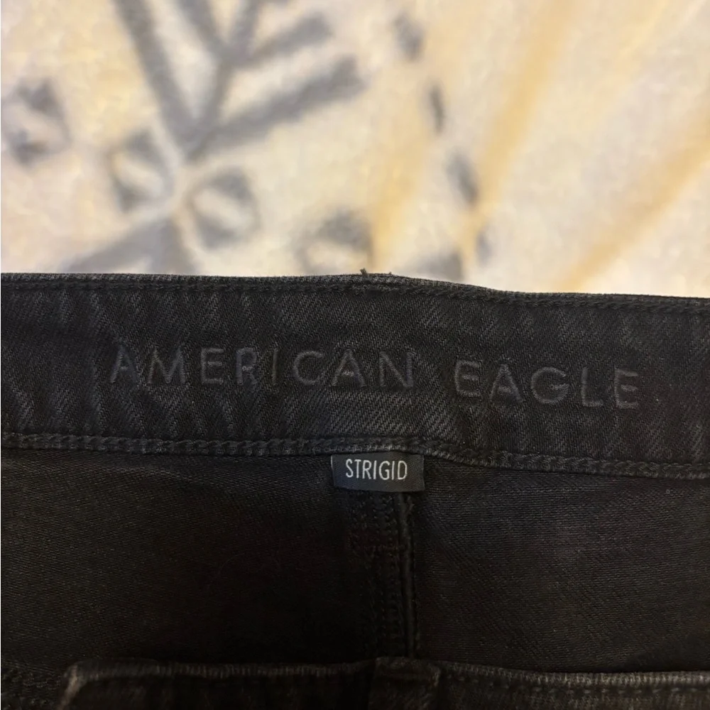 AE Strigid Super High-Waisted Ultra Wide-Leg Jean - Picture 7 of 7